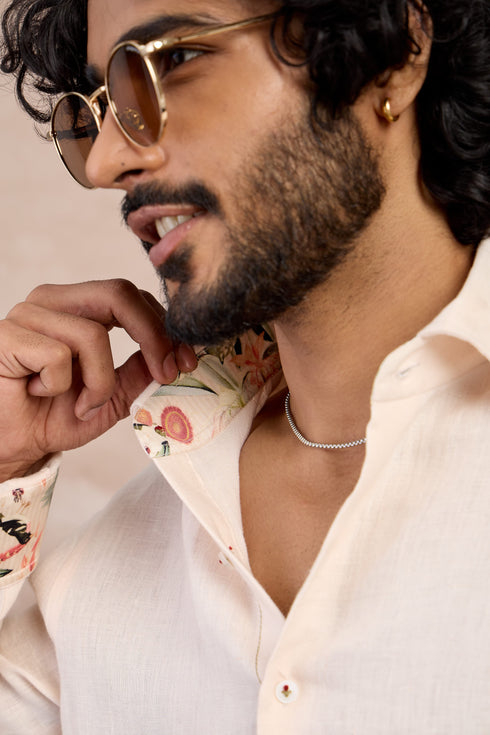 Floret Threads Linen Shirt
